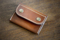 Monedero tarjetero de cuero