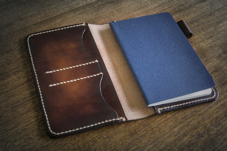 Cuanderno de viajes de cuero