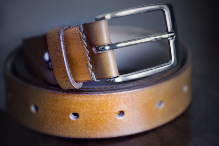 Cinturón de cuero modelo Narón