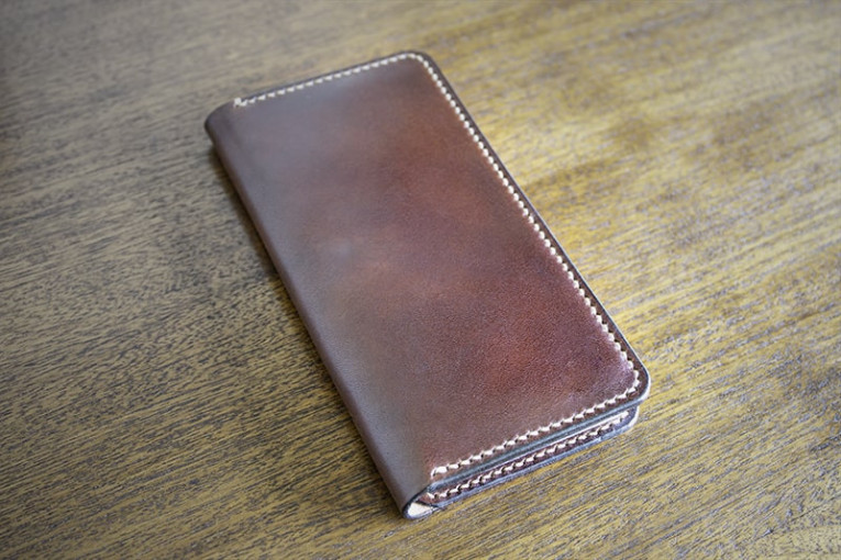 Funda de cuero para teléfono móvil