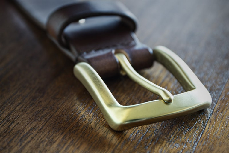 Cinturón de cuero modelo Chantada