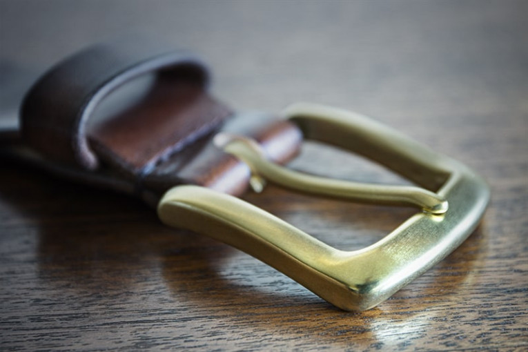 Cinturón de cuero modelo Chantada