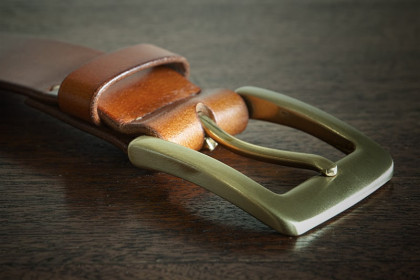 Cinturón de cuero modelo Rábade