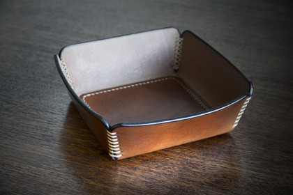 Vaciabolsillos de cuero vacío