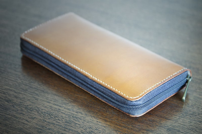 Cartera de cuero modelo Vilagarcía