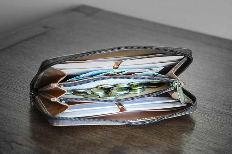 Cartera de cuero modelo Vilagarcía