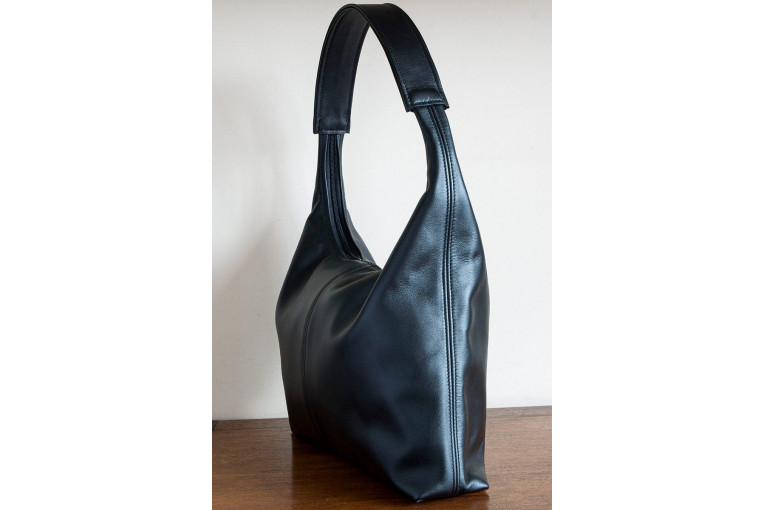 Bolso de piel modelo Trazo