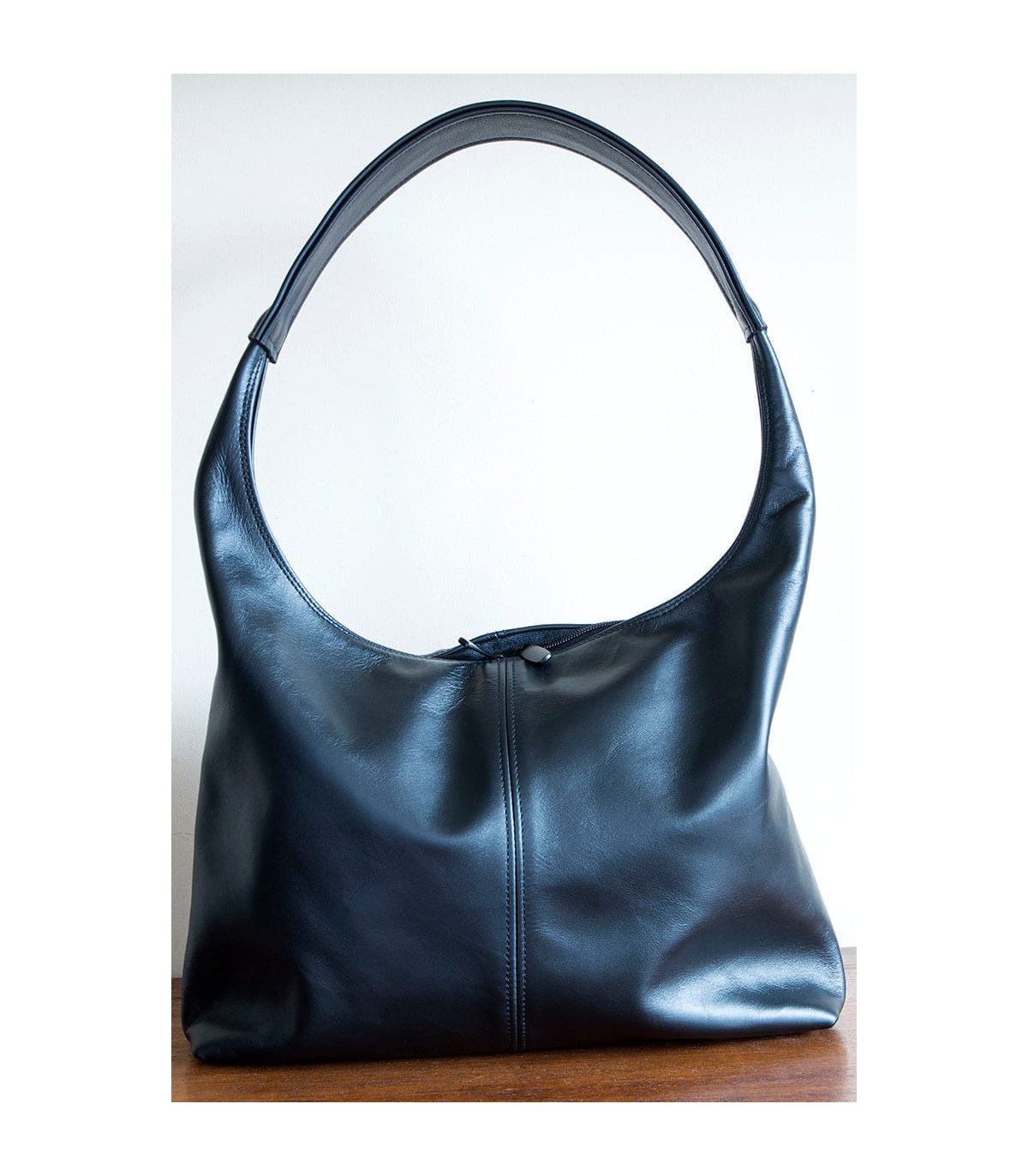 Bolso de piel modelo Trazo