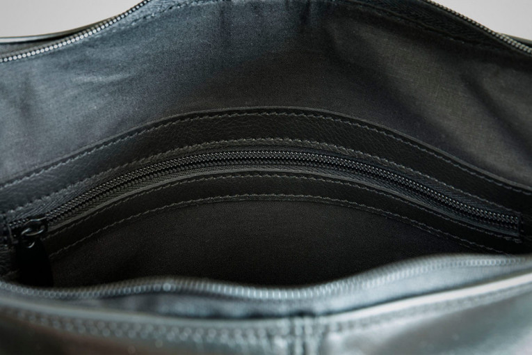 Bolso de piel modelo Trazo